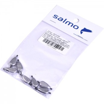 Груза SALMO Bullet на силиконовой трубке 06.0 7Шт