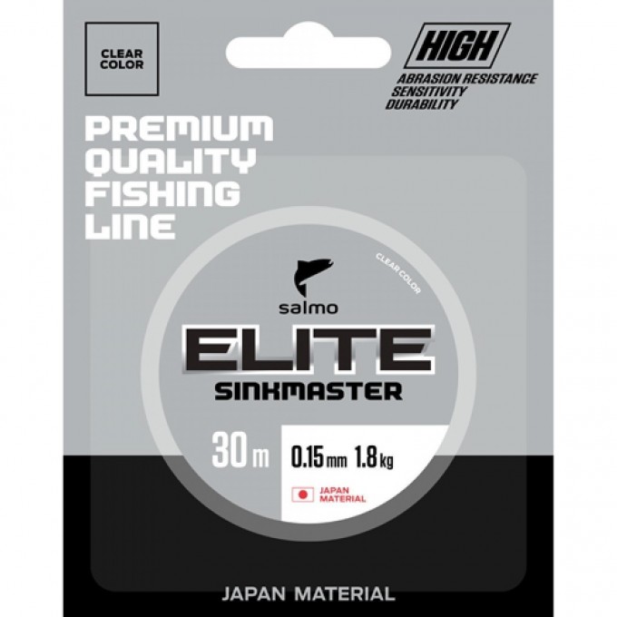 Леска монофильная зимняя SALMO Elite Sinkmaster 030/010 4511-010